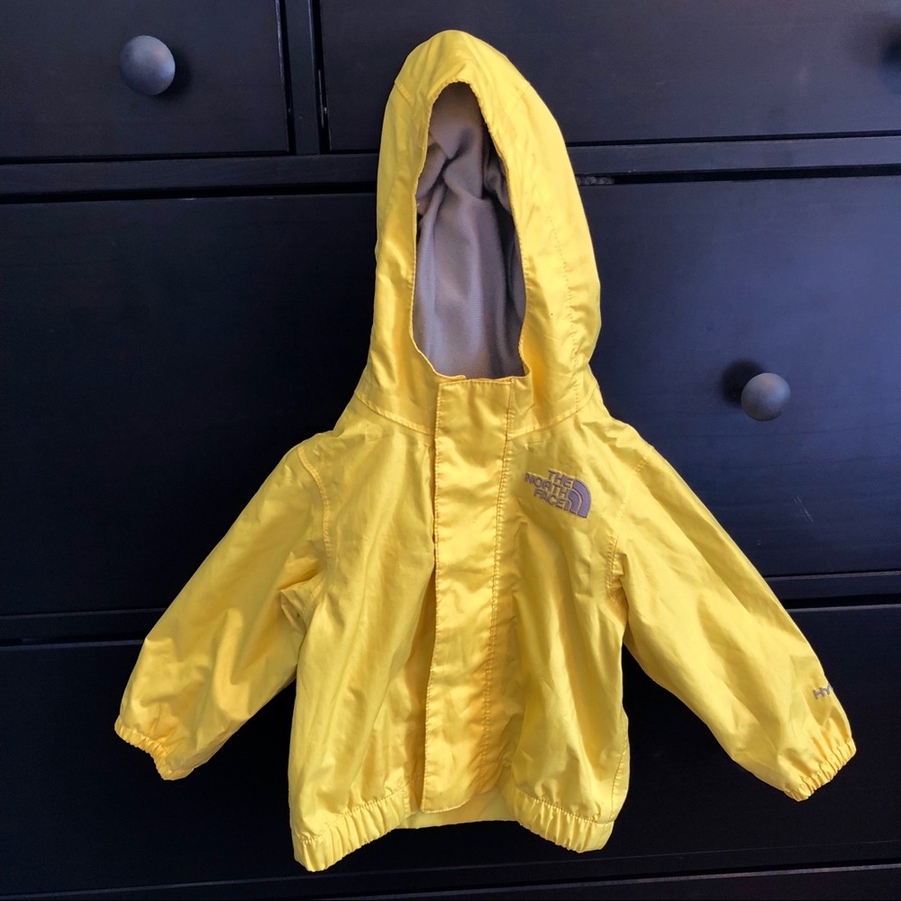 The North Face Infant fleece lined raincoat